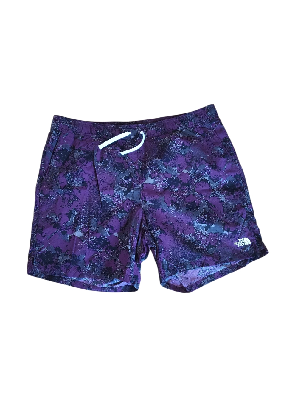 The North Face Men’s Purple Camouflage Swim Trunks